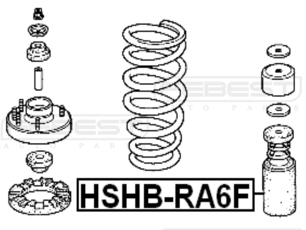 Osłona amortyzatora przód  HONDA - [HSHB-RA6F](51722-S84-A01)