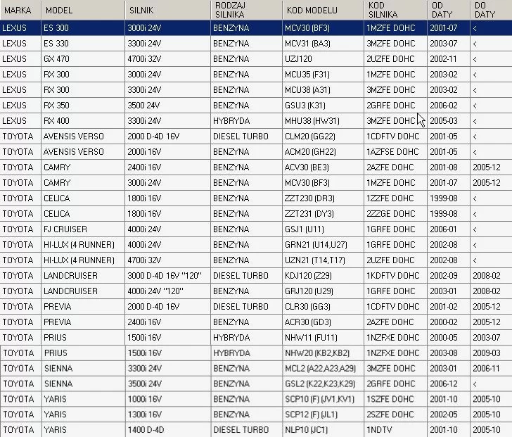  Filtr kabinowy SUBARU TOYOTA - [02-527J]