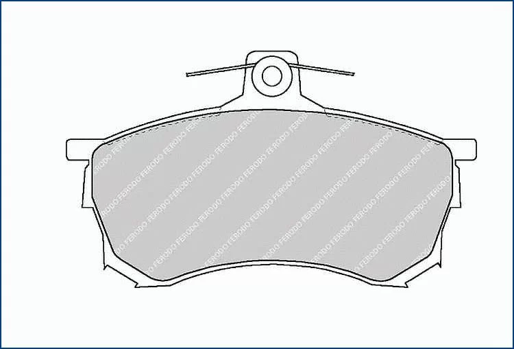 Klocki hamulcowe MITSUBISHI - [FDB1092] FERODO
