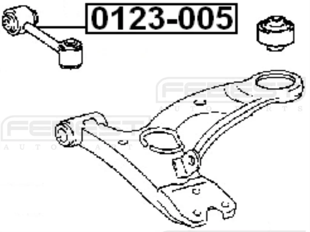  Łącznik stabilizatora TOYOTA -[0123-005] 48650-20020 , 4865020020 do wahacza przedniego